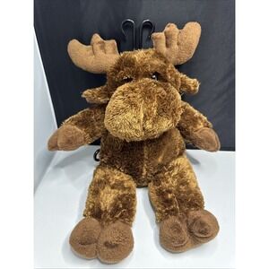 2001 Moose 17" tall warm brown The Bear Factory Vintage Plush Stuffed Animal